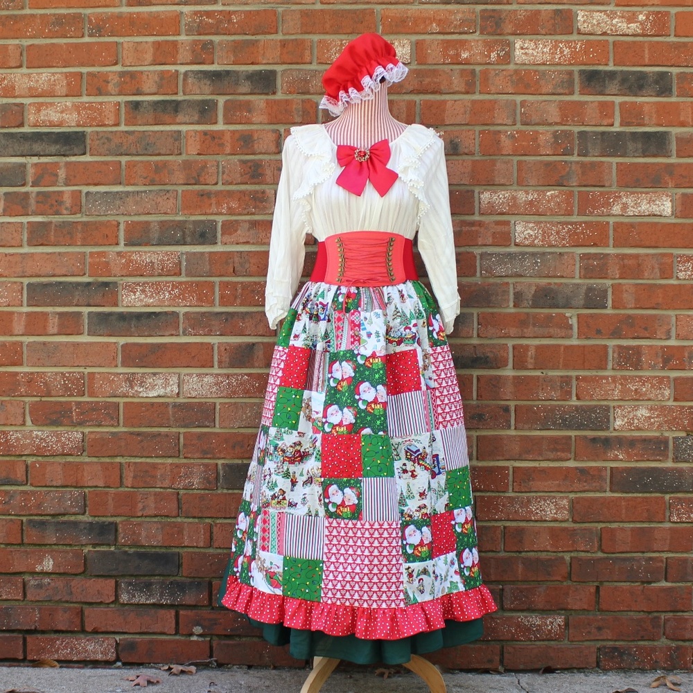 NEW Mrs. Claus, Holiday Photo Prop, Festival, Book Character, Parade Costume Set